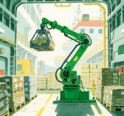 2025年機械臂行業(yè)技術分析：機械臂技術提升船舶艙室物資轉(zhuǎn)運作業(yè)效率