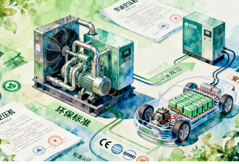 2025年空压机行业政策分析：标准推动无油空压机在新能源汽车领域应用