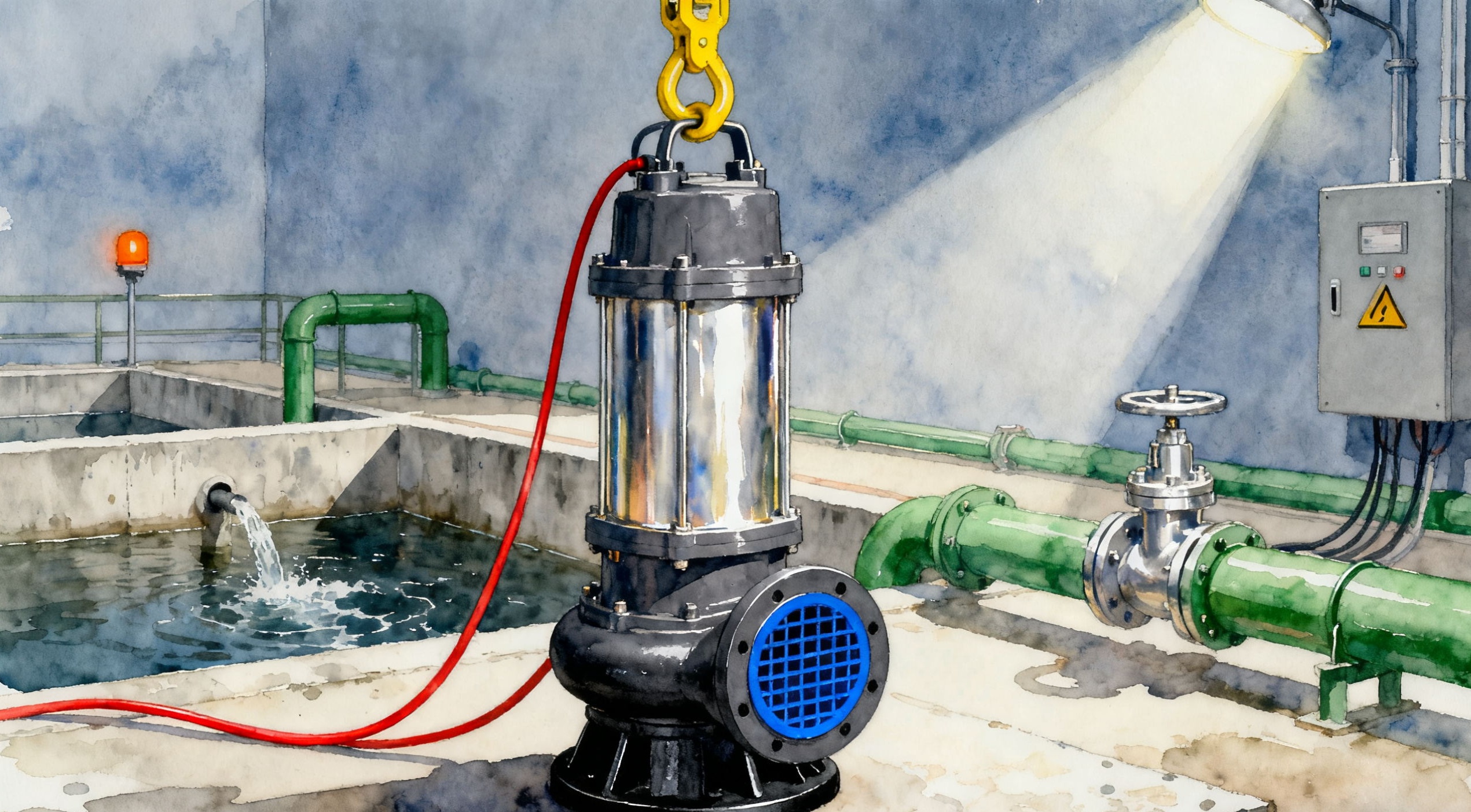 2025年潜污泵行业技术特点分析：自动耦合安装与结构加固技术的创新应用