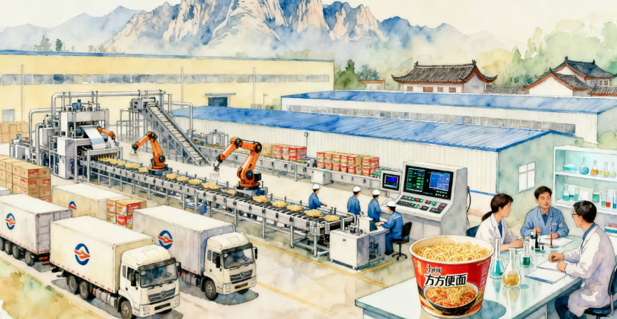 2025年方便面產(chǎn)業(yè)布局分析：方便面產(chǎn)業(yè)格局重塑行業(yè)巨頭