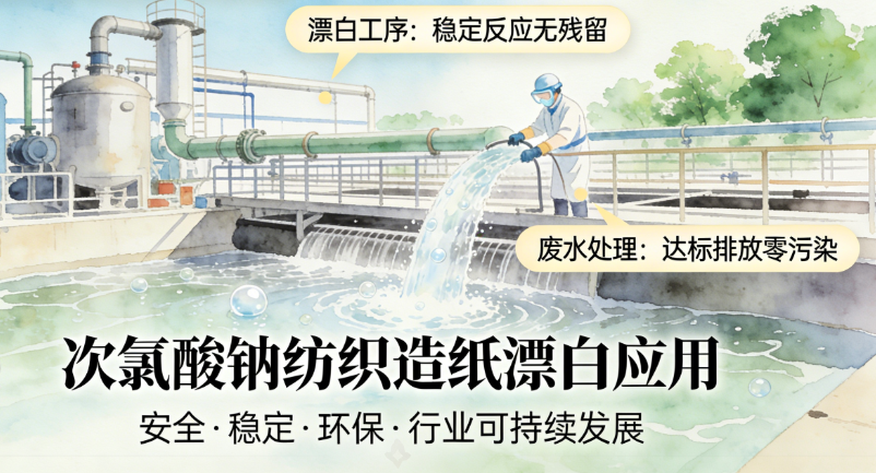 2026年次氯酸鈉行業技術分析：次氯酸鈉生產主流採用燒鹼與氯氣合成工藝